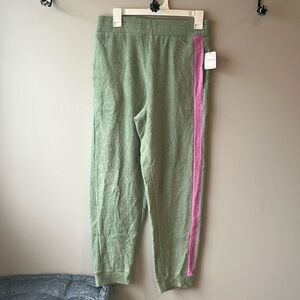 Intimately Free People sage green fleece pants medium